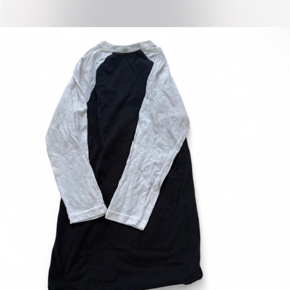 American Apparel Black and White Tee - Picture 3 of 5